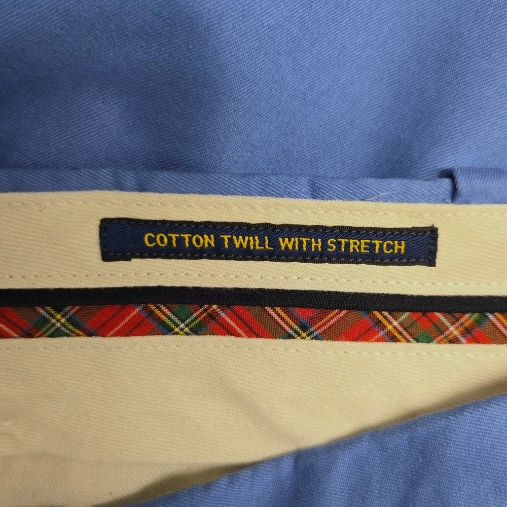 Polo Golf Ralph Lauren Shorts Mens 42 Blue Classic Fit Chino Stretch Preppy Logo